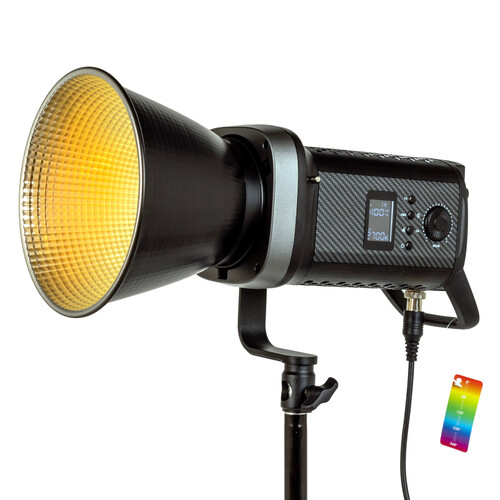 Kaiseberg KS-200 RGB AIR V-Mount Profesyonel Led Işık Seti - Kit 2