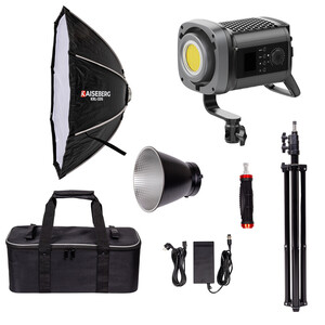 Kaiseberg - Kaiseberg KS-200B AIR Led KRL-120s Parabolik Softbox - Kit 1