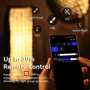 Kaiseberg KS-200B AIR V-Mount Profesyonel Led Işık (Tek Kafa) - Thumbnail
