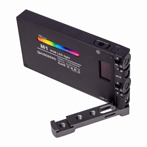 Kaiseberg M1 RGB Mini Mobil Video Işığı