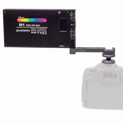 Kaiseberg M1 RGB Mini Mobil Video Işığı