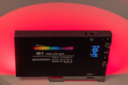 Kaiseberg M1 RGB Mini Mobil Video Işığı