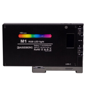 Kaiseberg M1 RGB Mini Mobil Video Işığı - Thumbnail