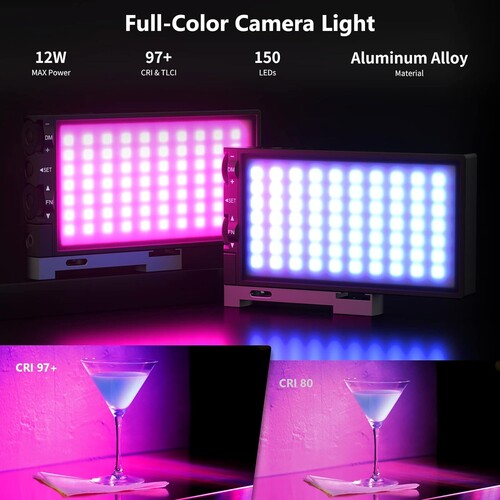 Kaiseberg M1 RGB Mini Mobil Video Işığı