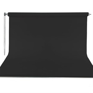 Kaiseberg Siyah Kumaş Fon Sistemi 2x4m (Boru Makara Zinciri Dahil) - Thumbnail