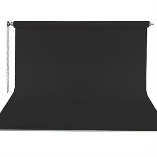 Kaiseberg Siyah Kumaş Fon Sistemi 2x4m (Boru Makara Zinciri Dahil)
