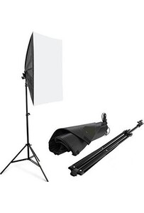 Kaiseberg Sürekli LED 2 in 1 Softbox ve Ürün Çekim Çadırı 75x75cm - Thumbnail