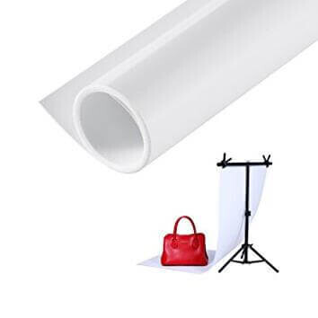 Kaiseberg Taşınabilir 100x200cm PVC Beyaz Fon (T Profil Stant Dahil)