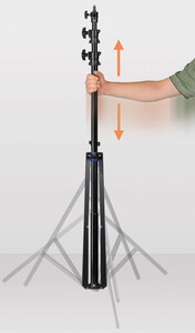 Kaiser Fototechnik - Kaiser Işık Ayağı 78-240cm (3186) (1)
