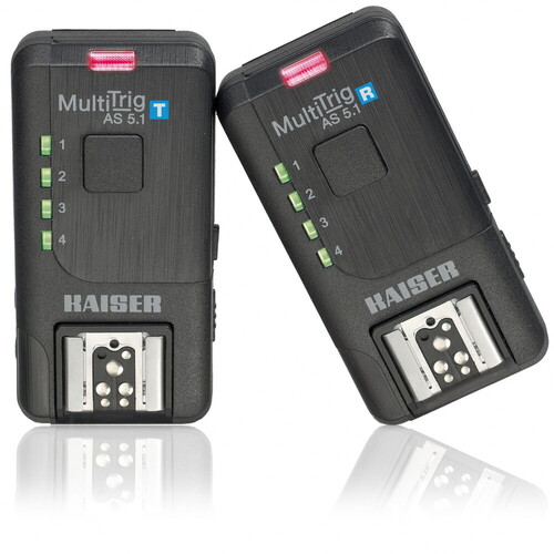 Kaiser MultiTrig AS 5.1 Kamera ve Flaş İçin Radyo Tetikleyici Set (7001)