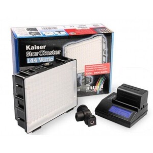 Kaiser Fototechnik - Kaiser StarCluster 144 Vario LED Kamera Işığı (3280)