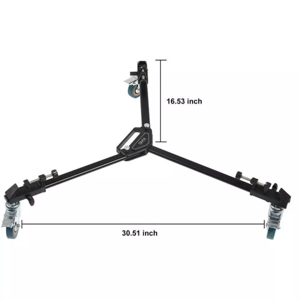 GVM - Kamera Fotoğraf Aydınlatması için GVM Tripod Dolly (1)