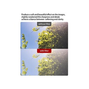 Kase - Kase 82mm AGC Black Mist 1/4 Filtre (1)