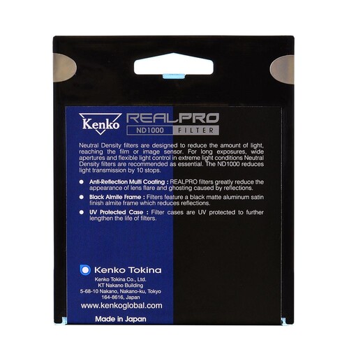 Kenko 58 mm Real Pro MC ND1000 Filtre