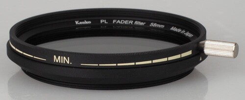 Kenko 62mm PL Fader ND3 ND400 Variable ND Filtre