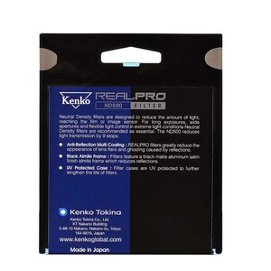 Kenko 82 mm Real Pro MC ND500 Filtre - Thumbnail