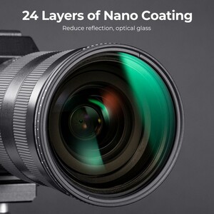 K&F 82mm Nano-D Serisi ND3-ND1000 Filtre (1.5-10 Stop) - Thumbnail