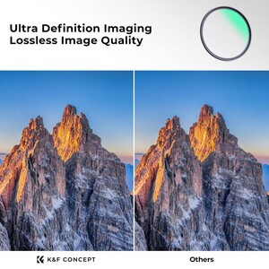 K&F Concept 105mm NANO-X MC-UV 28 Çok Katmanlı Kaplamaya sahip Koruma Filtresi 8K Ultra HD - Thumbnail