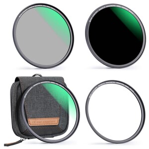 K&F - K&F Concept 82mm NANO-X Magnetic MRC-ND1000 / MRC-CPL / MRC-UV Filtre Seti