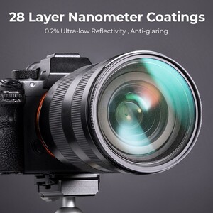 K&F Concept 82mm NANO-X Magnetic MRC-ND1000 / MRC-CPL / MRC-UV Filtre Seti - Thumbnail
