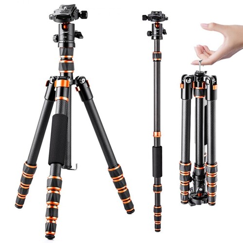 K&F Concept BA225 Carbon Fiber Tripod Ball Head (KF09.077V1)