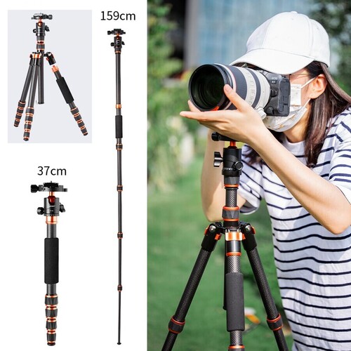 K&F Concept BA225 Carbon Fiber Tripod Ball Head (KF09.077V1)