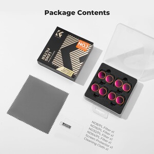 K&F Concept DJI Osmo Pocket 4P İçin 4 Parça ND/PL Filtre Seti (ND8/PL, ND16/PL, ND32/PL, ND64/PL) (Plastik) - Thumbnail