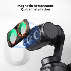 K&F Concept - K&F Concept Insta360 Luna Ultra İçin 6 Parça Filtre Seti (UV + CPL + ND16/PL + ND32/PL + ND64/PL + ND256/PL) (1)