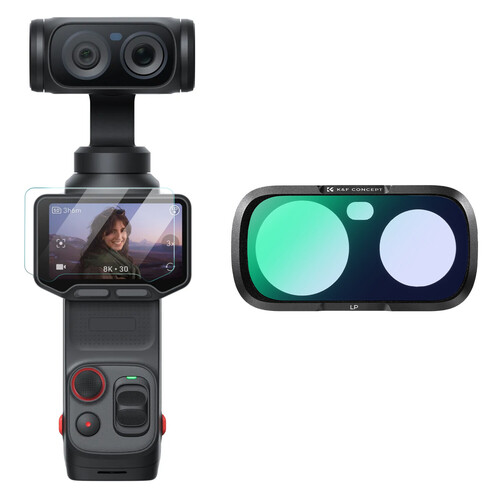 K&F Concept Insta360 Luna Ultra İçin Işık Kirliliği Önleyici Filtre (Anti-Light Pollution)