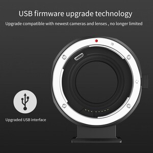 K&F Concept KF06.465 Canon EF/EF-S to Fujifilm X Mount Adaptör - Thumbnail