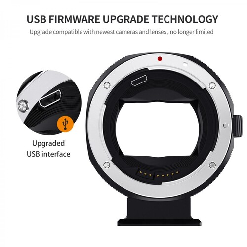 K&F Concept KF06.466 Canon EF/EF-S to Sony E Mount Adaptör