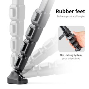 K&F Concept KF09105 Kompakt Tripod (SP4022M3) - Thumbnail