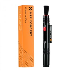 K&F - K&F Concept KF1691 Çift Taraflı Karbon Başlık Lens Temizleme Kalemi