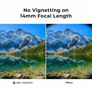 K&F Concept NANO-K SERIES 62mm HMC-CPL Filtre Ultra İnce Çok Kaplamalı - Thumbnail