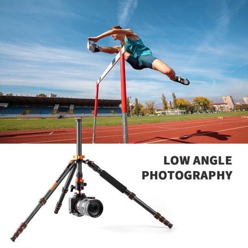 K&F Concept SA225C1 Carbon Fiber Tripod (KF09.094)