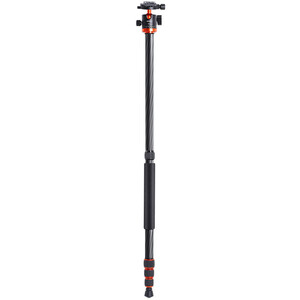 K&F Concept SA254C1 Profesyonel Carbon Fiber Tripod Kit (KF09.091) - Thumbnail