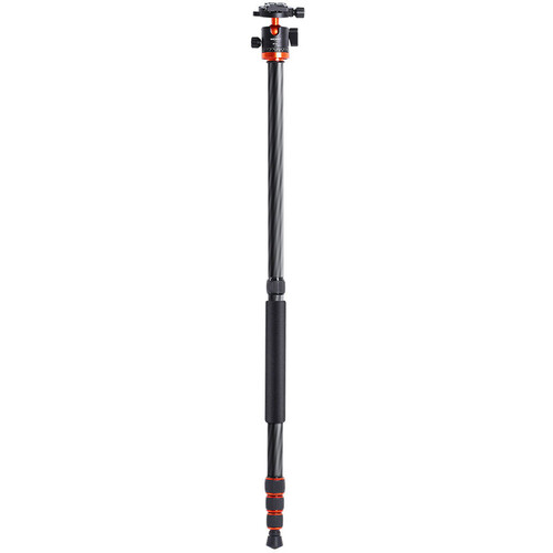 K&F Concept SA254C1 Profesyonel Carbon Fiber Tripod Kit (KF09.091)