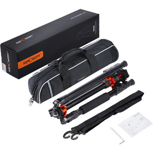 K&F Concept SA254M2 Alüminyum Tripod Ball Head Kit (KF09.089) - Thumbnail