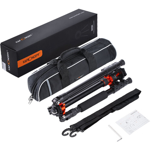 K&F Concept SA254M2 Alüminyum Tripod Ball Head Kit (KF09.089)