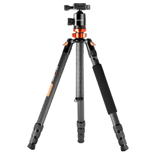 K&F Concept SA284C1 Ball Head Tripod/Monopod Kit (KF09.095)