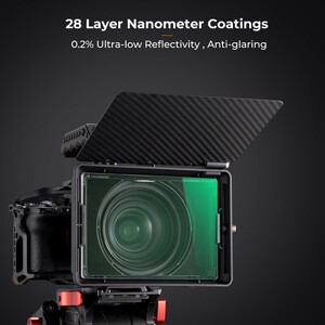 K&F NANO-X Black Mist 1/8 4x5.65 Filtre Tilta ve SmallRig ve Diğer Matbox ile Uyumlu 4mm HD Optik Cam - Thumbnail