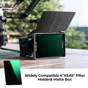 K&F NANO-X ND4 (2 Stop) 4x5.65 Filtre Tilta SmallRig ve Diğer Matbox ile Uyumlu HD Optik Cam - Thumbnail