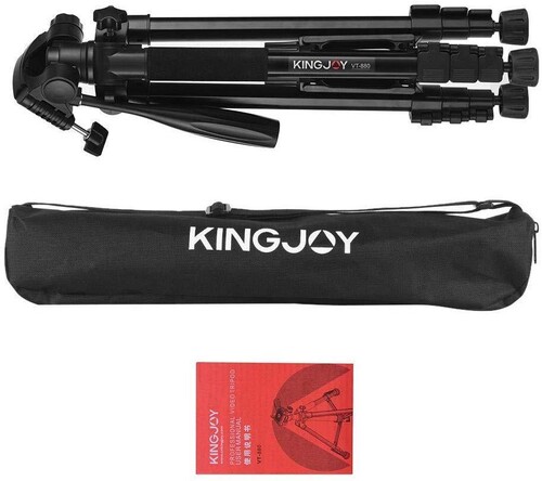 Kingjoy VT860 Tripod Fotoğraf Makineleri ve Kameralar için (163cm)