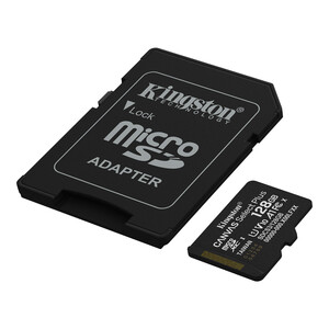 Kingston - Kingston 128GB microSDXC Canvas Select Plus Gen3 150MB/s A1 + Adaptör (1)
