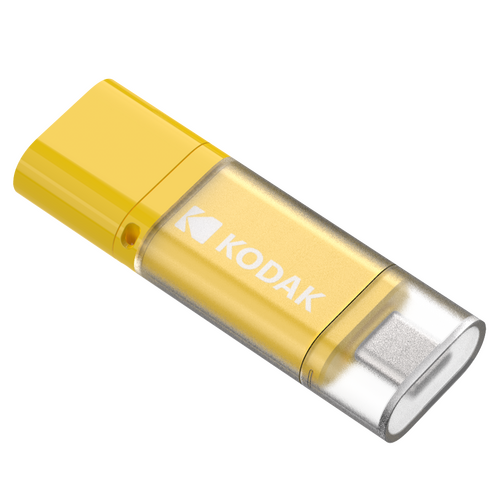 Kodak 128GB 3.2 Gen1 Type-C + USB Bellek (K200Y)