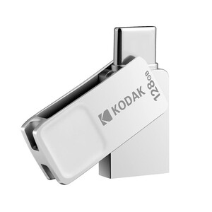 Kodak 128GB Dual 3.1 Type-C Metal USB Bellek (K223C) - Thumbnail