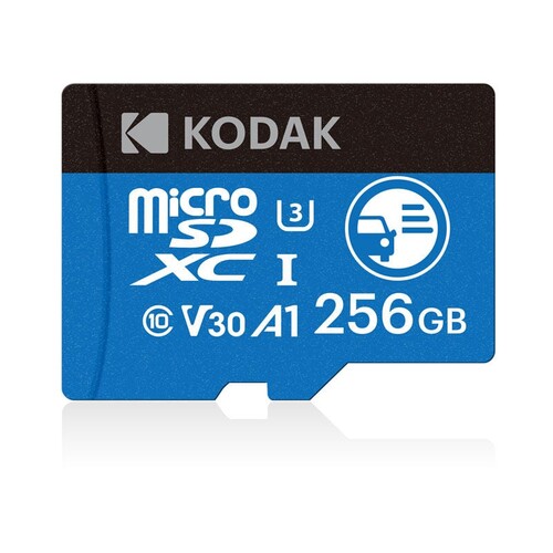 Kodak 256GB UHS-I U3/V30/A1 Araç Kamerası İçin Micro SD Kart KD360