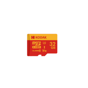 Kodak - Kodak 32GB microSD Premium UHS-I C10 U1 V10 + SD Adaptör (Kırmızı) (1)