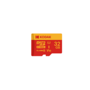 Kodak - Kodak 32GB microSD Ultra UHS-I U3/V30/A1 + SD Adaptör (Kırmızı) (1)