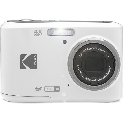 Kodak FZ45 Friendly Zoom 4x Beyaz Dijital Fotoğraf Makinesi